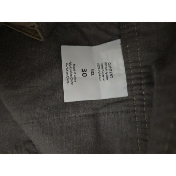 O'Neill Hybrid Shorts Mens 30 Khaki Tan Quick Dry Stretch Outdoor Pockets Zip - Picture 5 of 5